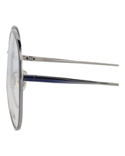 Chloe Aviator-Frame Metal Optical Frames Blue Blue Transparent (CH0019O-30009854-001)