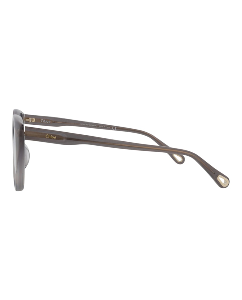 Chloe Cat Eye-Frame Bio Acetate Optical Frames Grey Grey Transparent (CH0052OA-30011513-001)