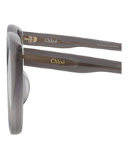 Chloe Cat Eye-Frame Bio Acetate Optical Frames Grey Grey Transparent (CH0052OA-30011513-001)