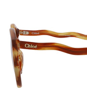 Chloe Cat Eye-Frame Bio Acetate Sunglasses Havana Havana Transparent (CH0089S-30013114-001)