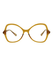 Chloe Cat Eye-Frame Bio Injection Optical Frames Yellow Yellow Transparent (CH0004O-30009824-003)