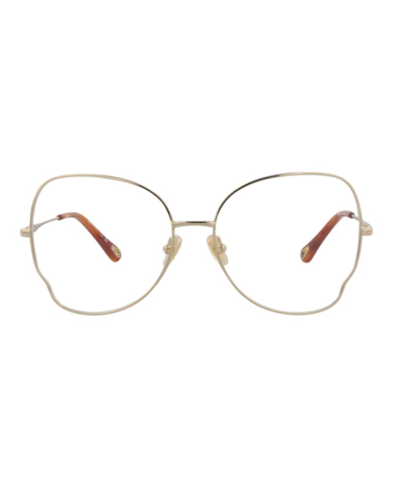 Chloe Cat Eye-Frame Metal Optical Frames Gold Gold Transparent (CH0098O-30012434-005)