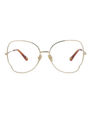 Chloe Cat Eye-Frame Metal Optical Frames Gold Gold Transparent (CH0098O-30012434-005)