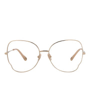 Chloe Cat Eye-Frame Metal Optical Frames Gold Gold Transparent (CH0098O-30012434-006)
