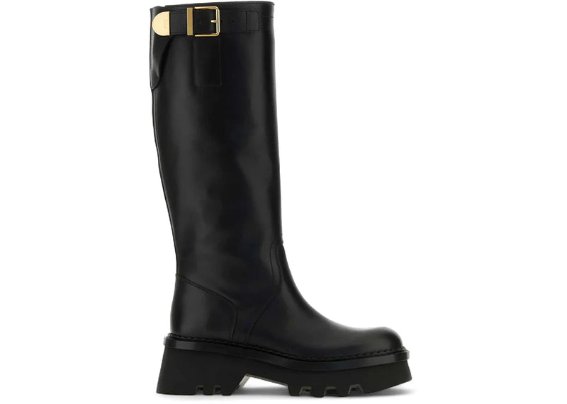 Chloe Owena High Boots Black (Women's)