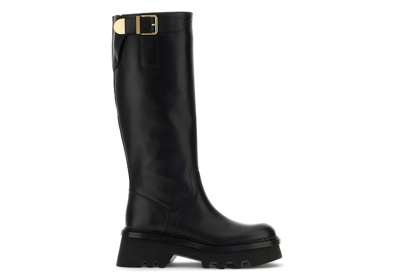 Chloe Owena High Boots Black (Women's)