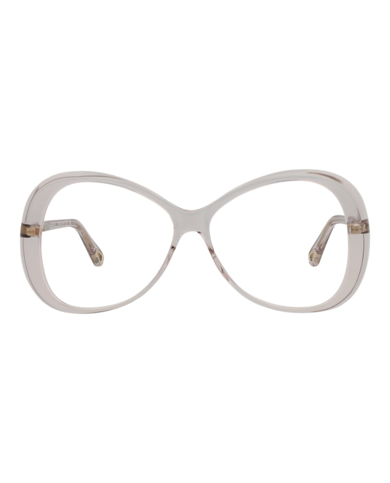 Chloe Round-Frame Bio Acetate Optical Frames Pink Pink Transparent (CH0011O-30009851-002)