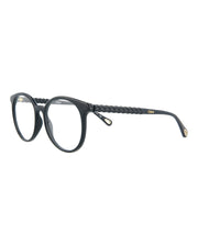 Chloe Round-Frame Bio Injection Optical Frames Blue Blue Transparent (CH0006O-30009871-006)