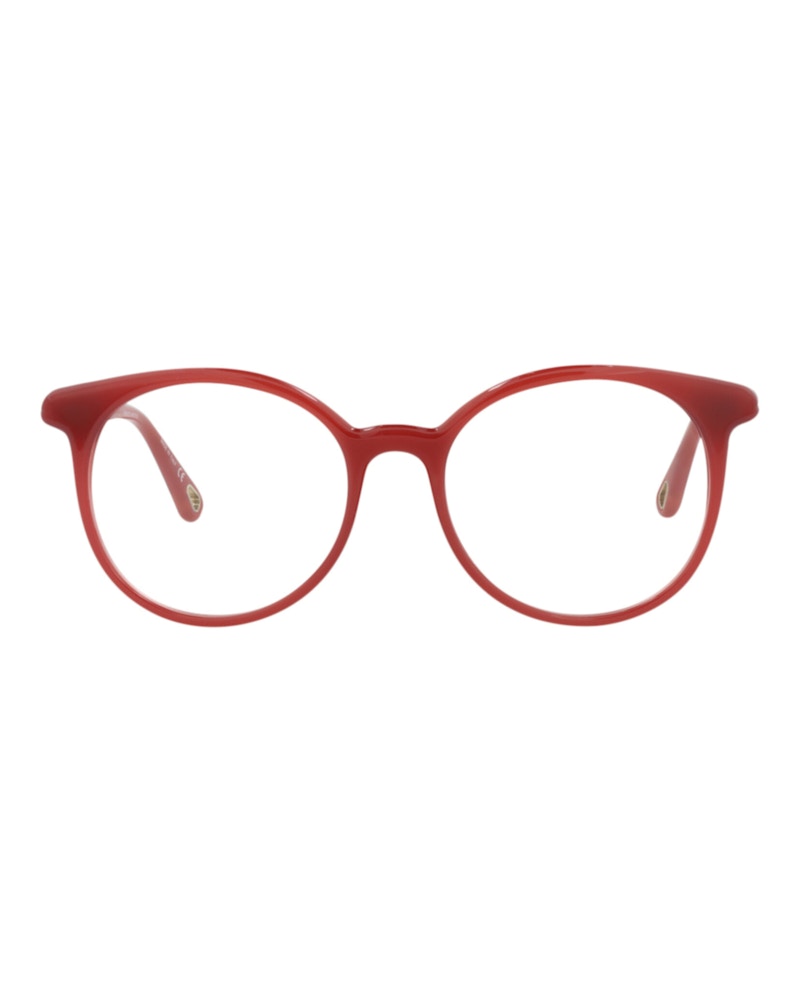 Chloe Round-Frame Bio Injection Optical Frames Orange Orange Transparent (CH0006O-30009871-004)