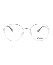 Chloe Round-Frame Metal Optical Frames Silver Silver Transparent (CH0021OA-30009911-003)