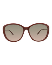 Chloe Round-Frame Recycled Acetate Sunglasses Brown Brown Green (CH0175SK-30014202-004)