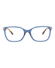 Chloe Square-Frame Bio Acetate Optical Frames Blue Gold Transparent (CH0059OA-30011515-004)
