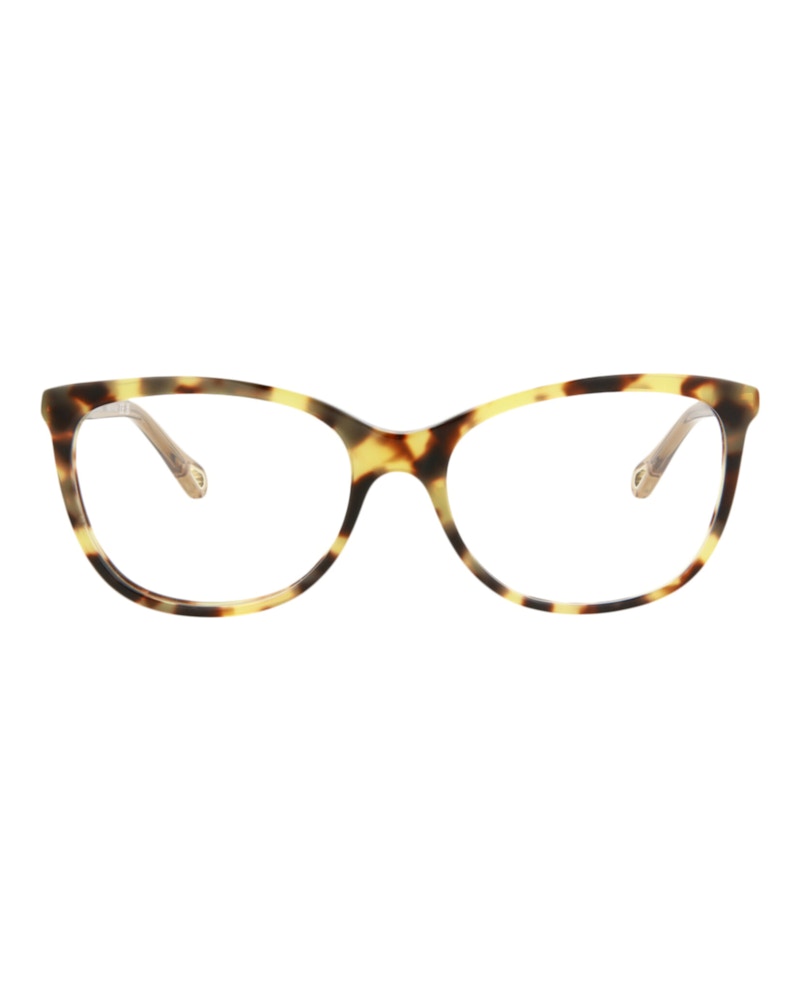 Chloe Square-Frame Bio Acetate Optical Frames Havana Brown Transparent (CH0013O-30009835-001)
