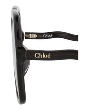 Chloe Square-Frame Bio Acetate Sunglasses Grey Grey Blue (CH0086SA-30012858-001)