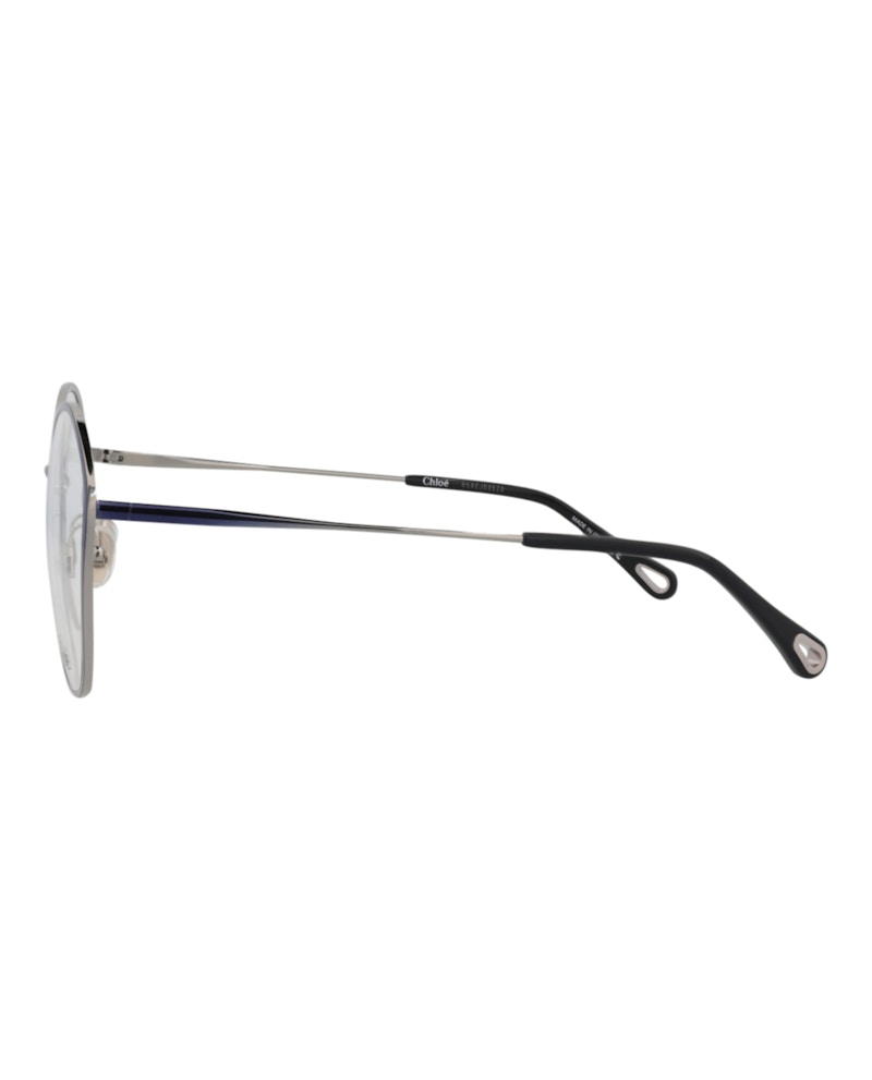 Chloe Square-Frame Metal Optical Frames Blue Blue Transparent (CH0017OA-30009909-001)