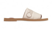 Chloe Woody Flat Mule Blushy Beige (Women's)