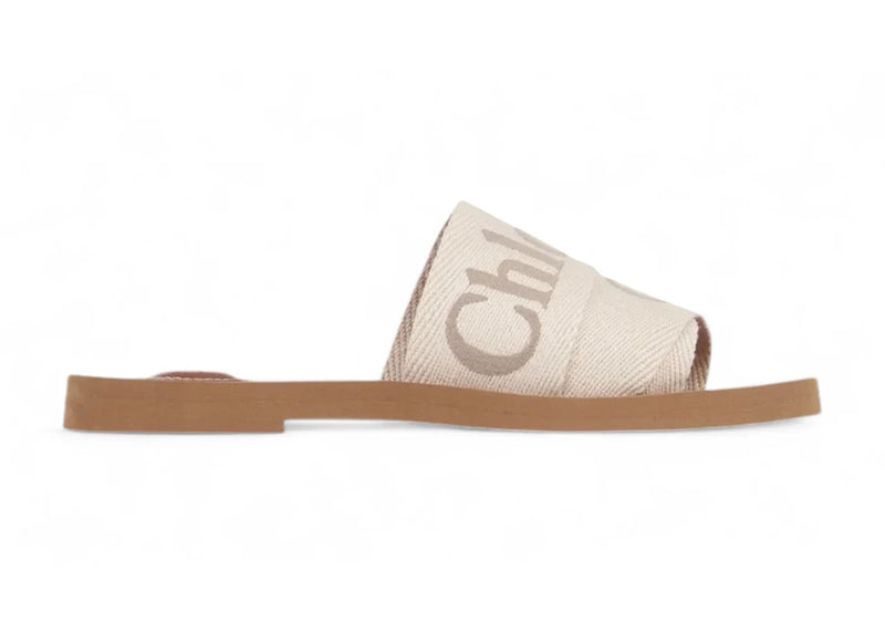 Chloe Woody Flat Mule Blushy Beige (Women's)