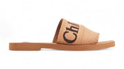 Chloe Woody Mule Dark Tan (Women's)