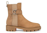 Christian Louboutin CL Chelsea Booty Lug Flat Roca (Women's)
