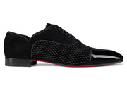 Christian Louboutin Greggy Chick Flat Oxford Shoes Black