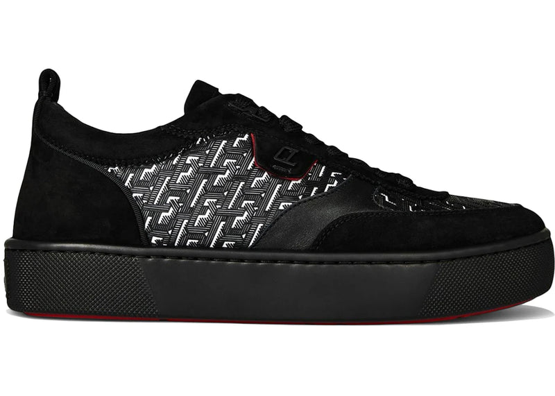 Christian Louboutin Happyrui Flat Black White