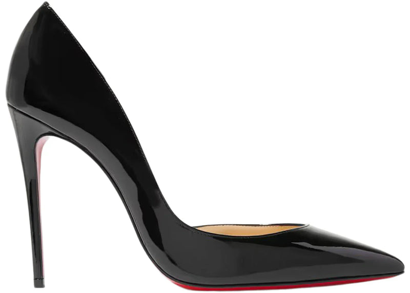 Christian Louboutin Iriza 100mm Pump Black Patent Leather