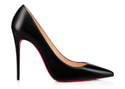Christian Louboutin Kate 100mm Pump Black Nappa Leather