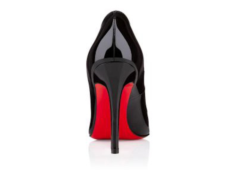 Christian Louboutin Pigalle 100mm Pump Black Patent Leather