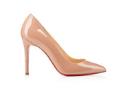 Christian Louboutin Pigalle 100mm Pump Nude Patent Leather