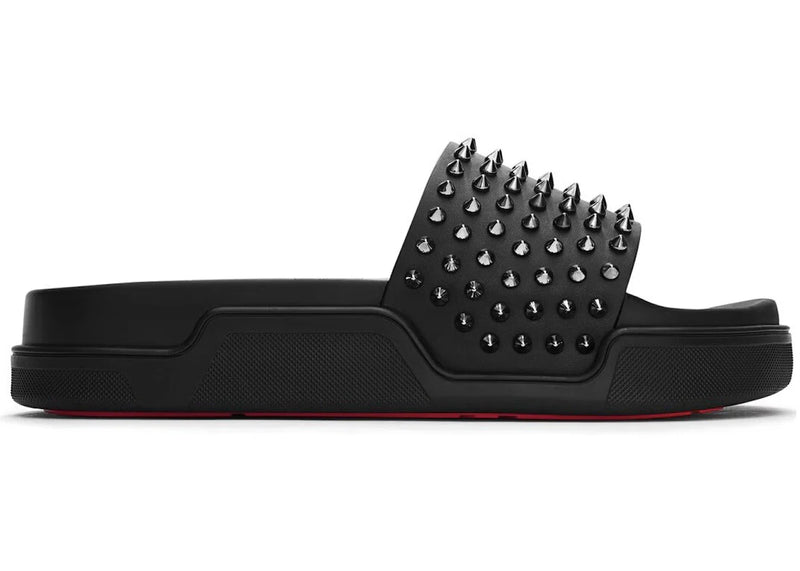 Christian Louboutin Pool Fun Flat Black Gun