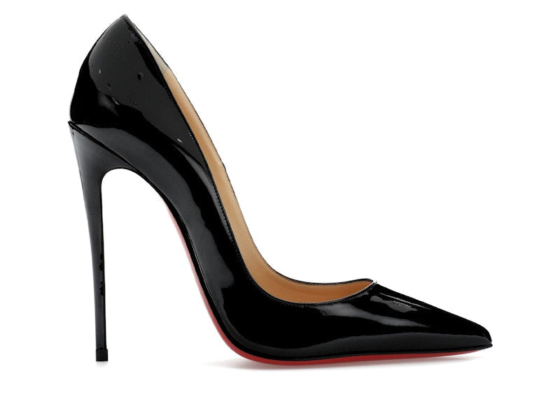 Christian Louboutin So Kate 120mm Pump Black Patent Leather