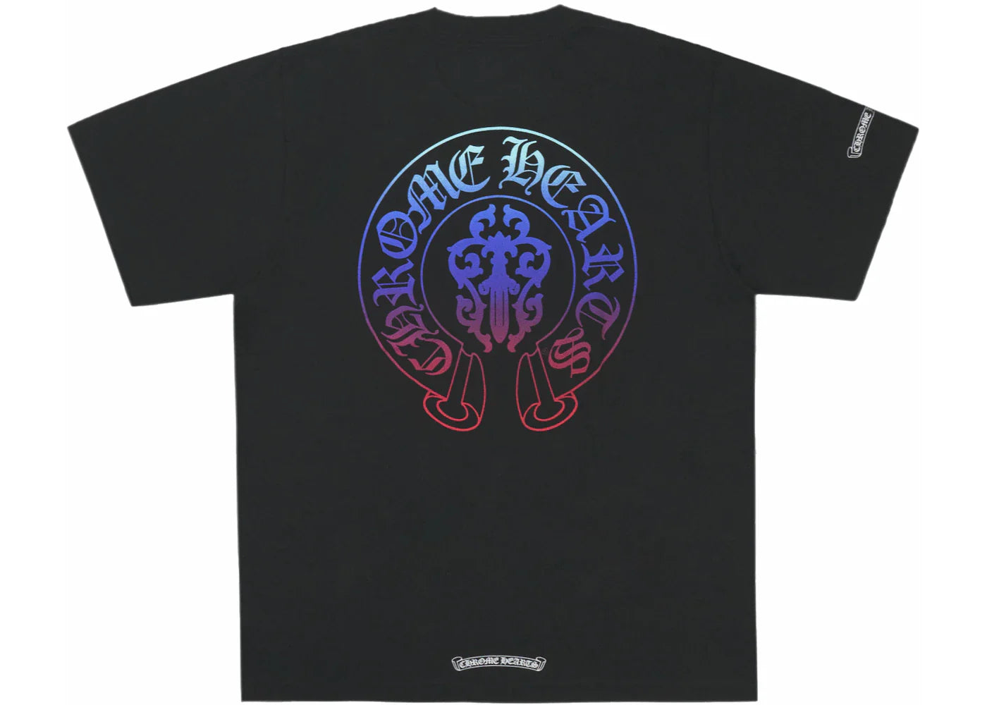 Chrome Hearts Gradient Dagger T-Shirt Black