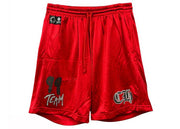 Chrome Hearts x Matty Boy Team Mesh Warm Up Jersey Pants Red