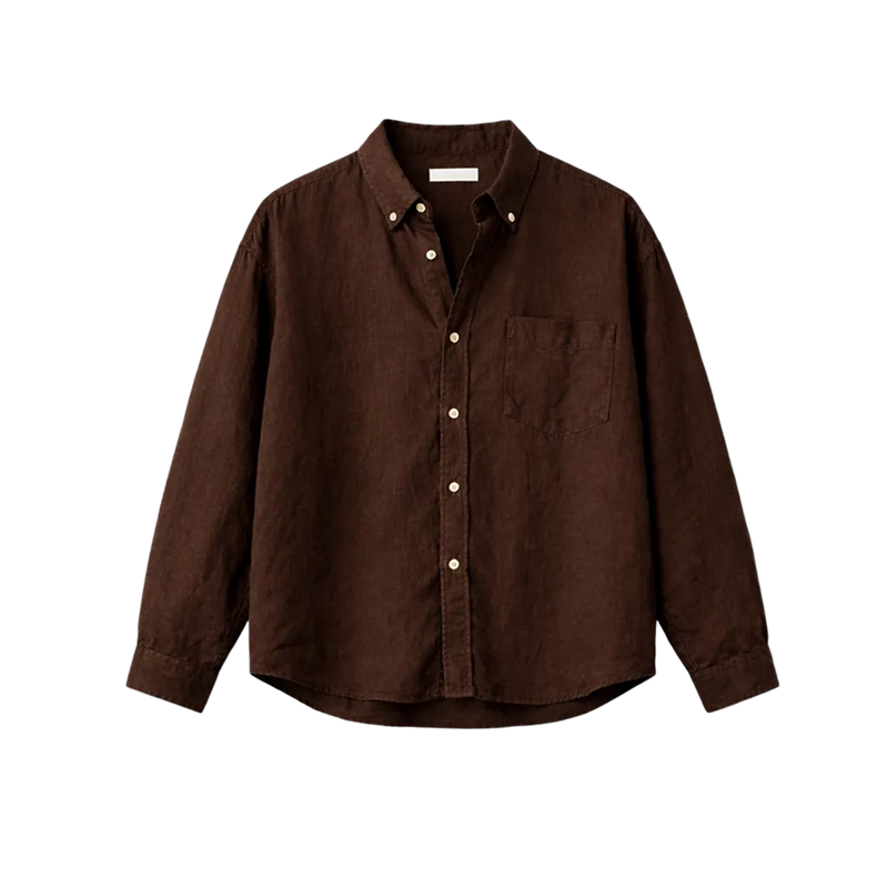 Classic Mercer Shirt – Dark Cocoa