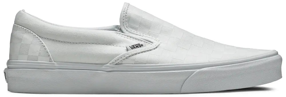 Vans Classic Slip-On Checkerboard True White