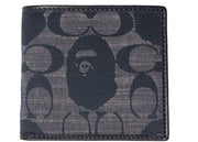 Coach x BAPE Coin Wallet Navy