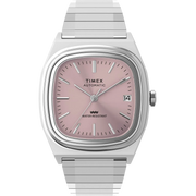 Timex Automatic 1983 E Line 34mm Stainless Steel Expansion Band Watch