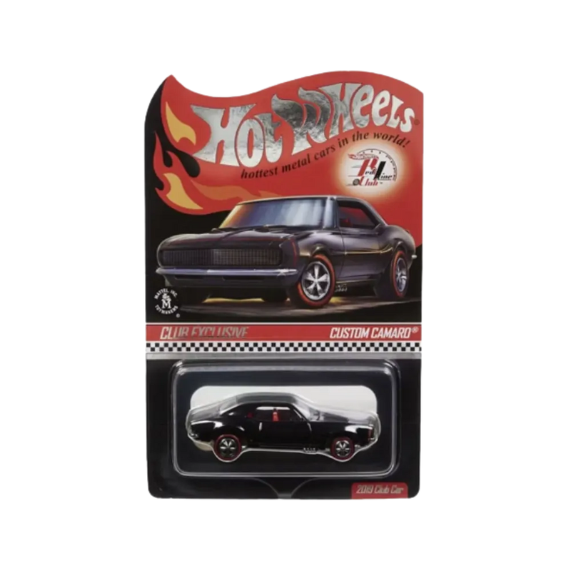 Hot Wheels RLC Custom Camaro Spectraflame Black