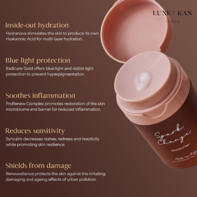 DAB TO FAB Spark Change Moisturiser