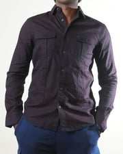 Armani Exchange Dotted Full Sleeve Shirt (S)
