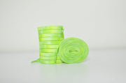 Tie Dye Laces- Green Jordan Laces Kicks Machine