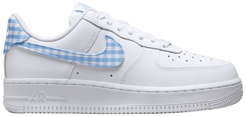 Wmns Air Force 1 '07 Essential 'University Blue Gingham'