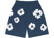 Denim Tears The Cotton Wreath Shorts Navy
