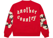 Denim Tears x Cpfm Cactus Tears Crewneck Red