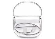 Diesel 1Dr Xs Mini Bag With D Plaque Silver