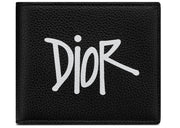 Dior And Shawn Wallet (8 Card Slot) Black