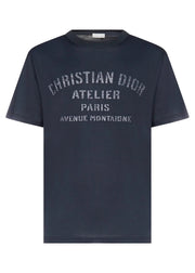 Dior Oversized Christian Dior Atelier T-Shirt Navy