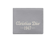 Dior by Birkenstock Christian Dior 1947 Signature (8 Card Slot) Wallet Dior Gray