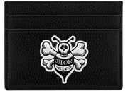 Dior And Shawn Card Holder Bee (4 Card Slot) Black