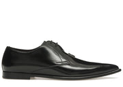 Dolce & Gabbana Achille Derby Shoes Black Buff Nappa Calfskin